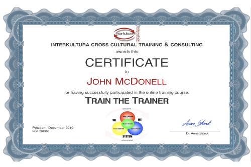 Certificated Train the Trainer Course