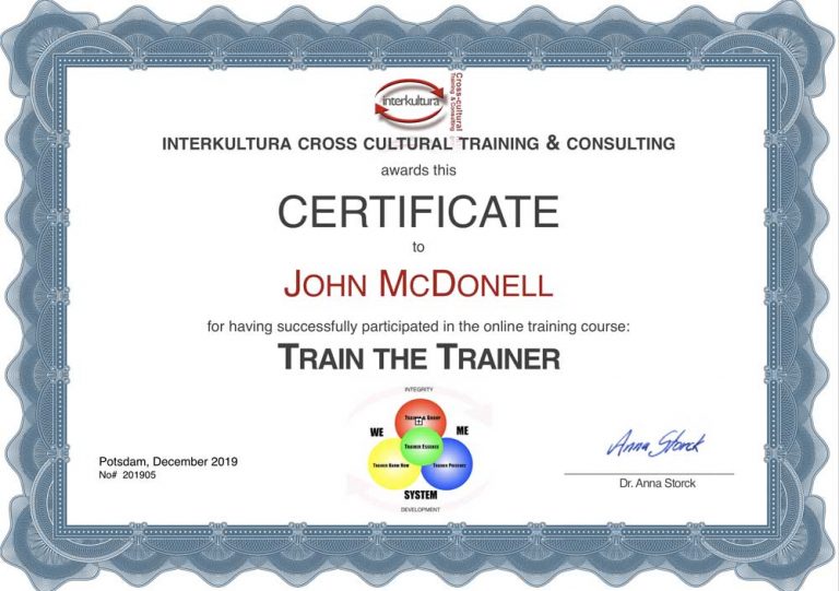Train the Trainer interkultura consult