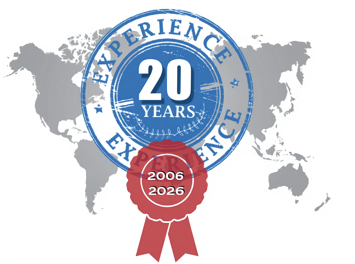 20 years of experience